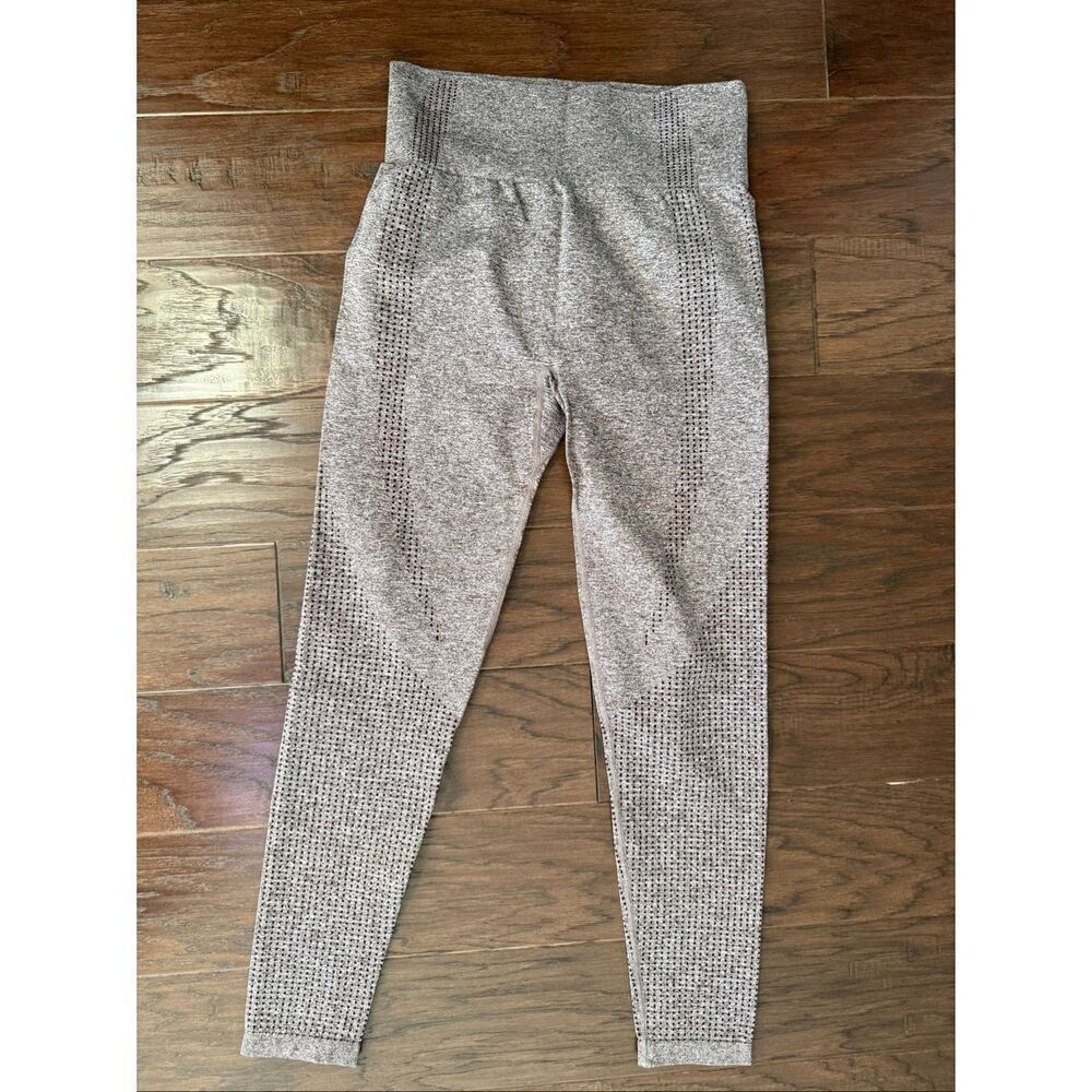 NEW Plum Gray Vital Contour Leggings size Medium